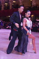 Alex Wei Wang & Roxie Jin Chen at Blackpool Dance Festival 2015