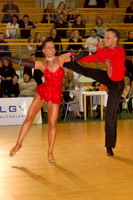 Sarunas Greblikas & Viktoria Horeva at Latvia Open 2006