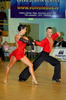 Sarunas Greblikas & Viktoria Horeva at Latvia Open 2006