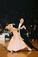 Jonathan Crossley & Kylie Jones at 2000 IDSF World Standard Championship