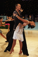 Mykola Belbas & Khrystyna Systalyuk at UK Open 2013