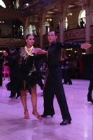 Anton Abramenkov & Vladlena Baranova at Blackpool Dance Festival 2016