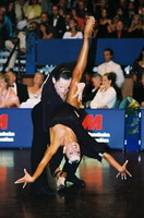 Paul Killick & Hanna Karttunen at 15th German Open 2001