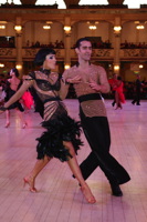 Arsen Agamalian & Oksana Vasileva at Blackpool Dance Festival 2013