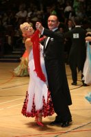 Lawrence Pearson & Irene Jolley at International Championships 2008