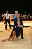 Martyn Long & Elaine Long at International Championships 2008