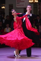 Leonid Burlo & Liana Bakhtiarova at Blackpool Dance Festival 2016
