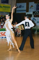 Vincent Simone & Flavia Cacace at Savaria 2001