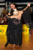 Roberto Straccini & Marisa Peppoloni at Austrian Open Championships 2005