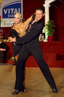 Andrei Mosejcuk & Olga Nesterova at Agria IDSF Open 2006