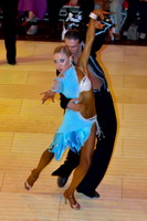 Andrei Mosejcuk & Olga Nesterova at Blackpool Dance Festival 2006