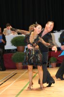 Mark Powell & Kim Parsons at International Championships 2008