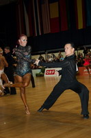 Grygoriy Boldyrev & Karin Rooba at Austrian Open Championships 2005