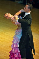 Iaroslav Bieliei & Kristina Noshchenko at Dutch Open 2006