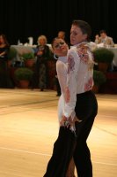 Morten Löwe & Zia James at International Championships 2008