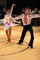 Morten Löwe & Zia James at International Championships 2008