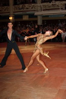 Maksim Chmerkovskiy & Elena Grinenko at Blackpool Dance Festival 2005