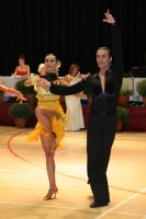 Delyan Terziev & Boriana Deltcheva at International Championships 2008