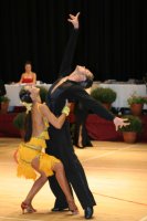 Delyan Terziev & Boriana Deltcheva at International Championships 2008