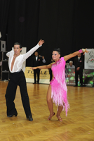 Andrea Silvestri & Martina Váradi at Hungarian Dancesport Championships