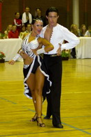 Andrea Silvestri & Martina Váradi at Hungarian Latin ranking and club competition