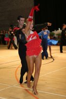Andreas Ioannou & Martha Birli at International Championships 2008