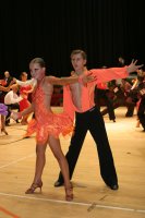 Miles Chapman & Lorna Arnold at International Championships 2008