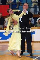 Csongor Balogh & Anita Szabó at Slovenian Open 2004