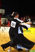 Gaetano Iavarone & Emanuela Napolitano at Austrian Open Championships 2004