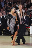 Kirill Belorukov & Elvira Skrylnikova at Blackpool Dance Festival 2012