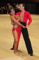 Arkady Bakenov & Rosa Filippello at UK Open 2012