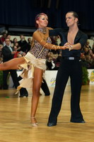 Andras Faluvegi & Orsolya Toth at Austrian Open Championships 2005
