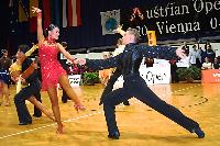 Jozsef Schmidt & Madlena Fejer at Austrian Open Championships 2004