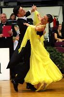 Guido Pellegrini & Angela Petrini at Austrian Open Championships 2004