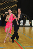 Roland Süttö & Anikó Tombácz at Hungarian Dancesport Championships