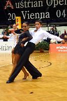 Sergey Tatarenko & Viktoria Tatarenko at Austrian Open Championships 2004
