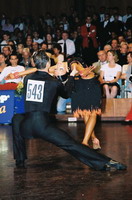 Franco Formica & Oksana Nikiforova at 15th German Open 2001
