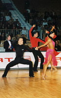 Franco Formica & Oksana Nikiforova at World Amateur Latin Championships