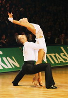 Franco Formica & Oksana Nikiforova at World Amateur Latin Championships