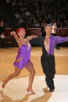 Zoran Plohl & Tatsiana Lahvinovich at International Championships 2008