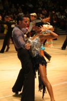 Carlos Custodio & Elena Custodio at International Championships 2008