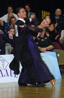Benedetto Ferruggia & Jana Pokrovskaya at Austrian Open Championships 2002
