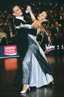 Benedetto Ferruggia & Jana Pokrovskaya at 15th German Open 2001