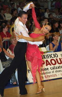 Benedetto Ferruggia & Jana Pokrovskaya at 19th Feinda - Italian Open 2002