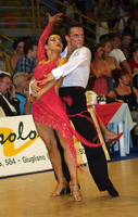 Benedetto Ferruggia & Jana Pokrovskaya at 19th Feinda - Italian Open 2002
