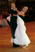 Jonathan Crossley & Lyn Marriner at Blackpool Dance Festival 2005