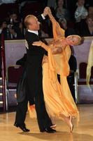 Jonathan Crossley & Lyn Marriner at International Championships 2005