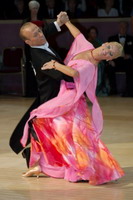 Jonathan Crossley & Lyn Marriner at International Championships 2005
