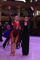 Denys Drozdyuk & Antonina Skobina at Blackpool Dance Festival 2016