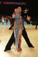 Manuel Frighetto & Karin Rooba at UK Open 2013